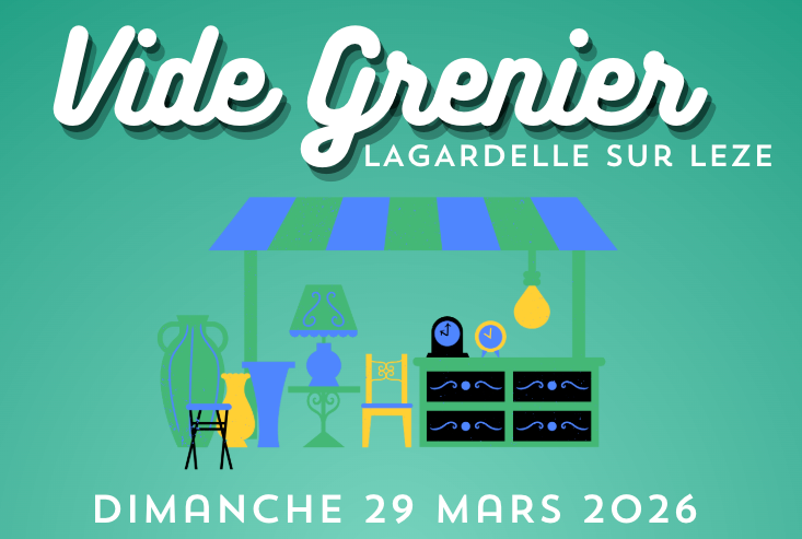 affiche vide grenier 2026 acal